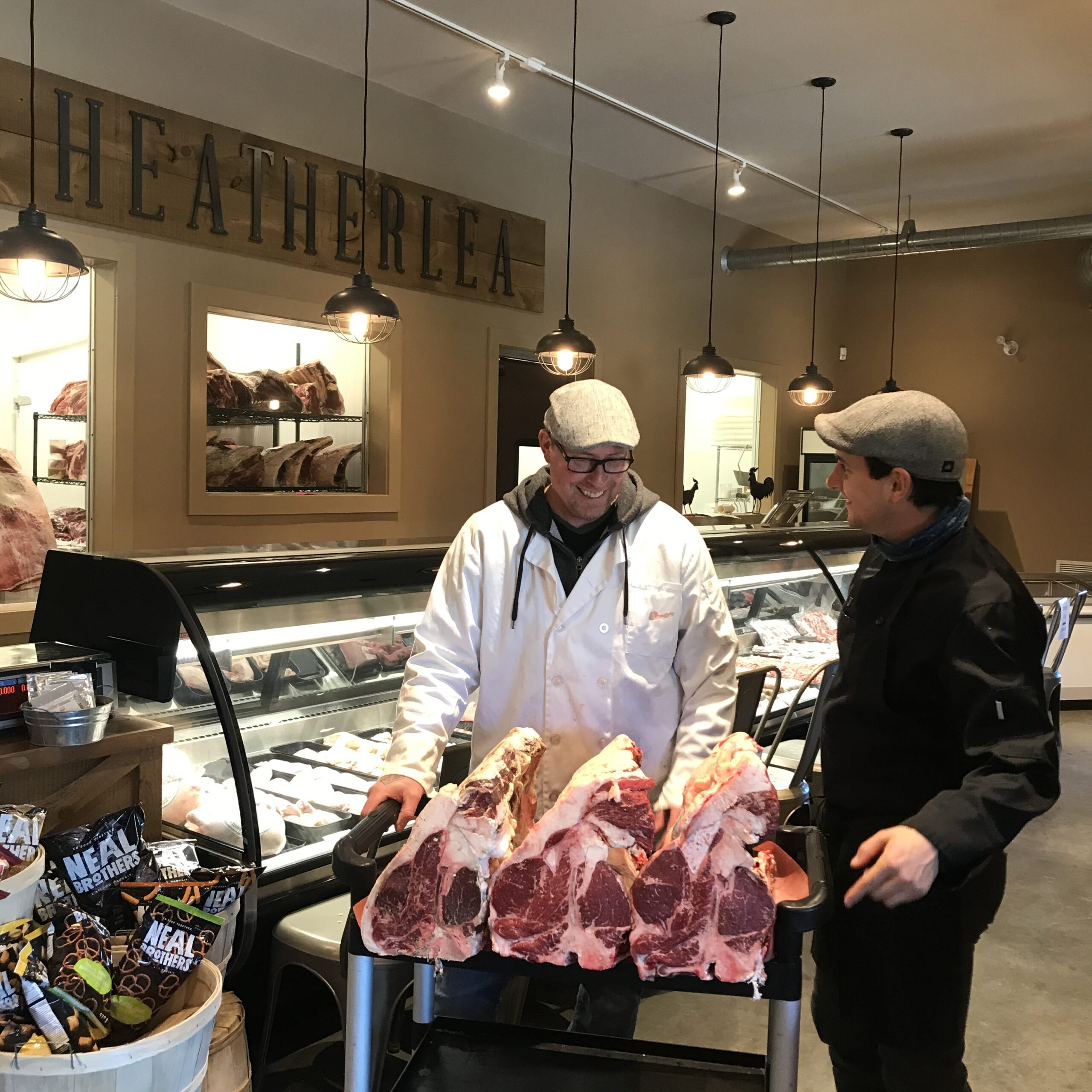 Knowledgeable butchers at Heatherlea