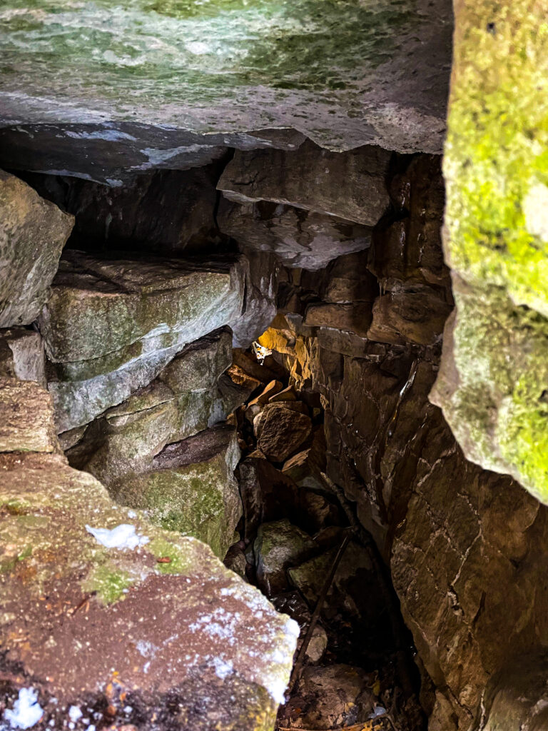Caves to explore near Caledon