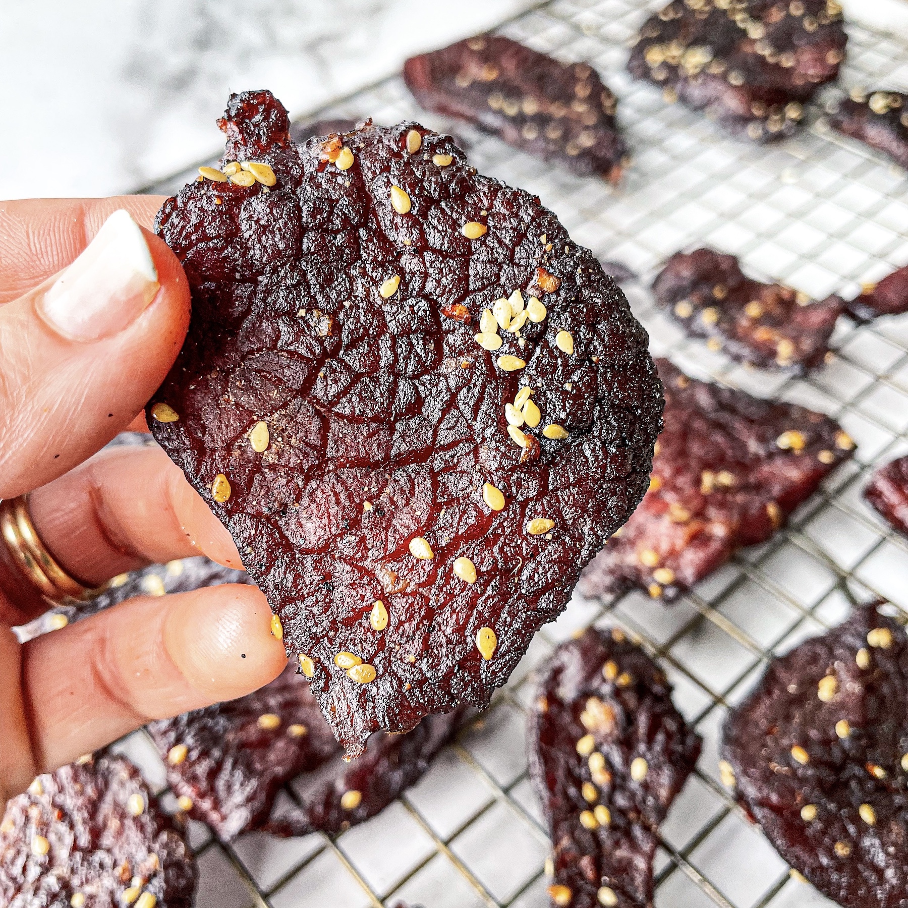 Beef Jerky Recipe Ground Beef Teriyaki At Roderick Wilkerson Blog