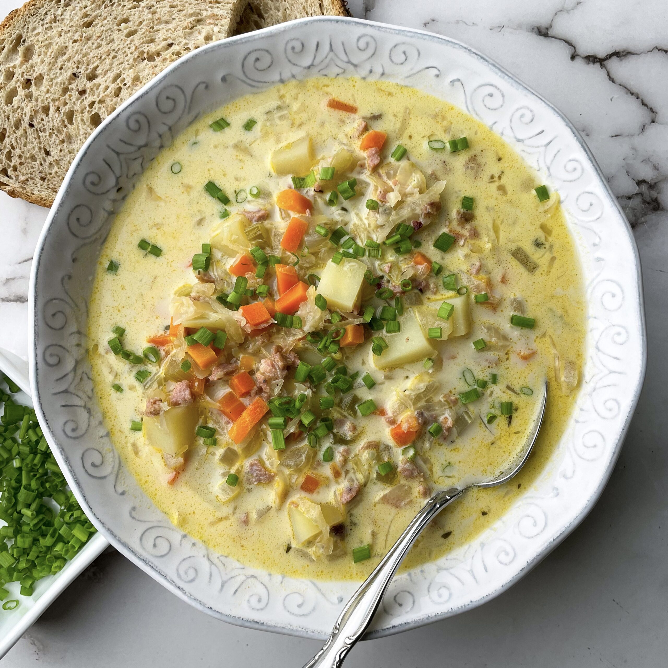 Sausage and Sauerkraut Soup Heatherlea Farm Shoppe